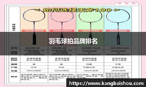 羽毛球拍品牌排名